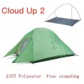Naturehike Cloud Up Serie 2 палатка, CloudUp2 210T Green