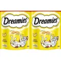 Dreamies Лакомство для кошек Лакомые подушечки с Сыром, 140 г, 2 уп