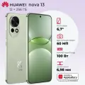 Смартфон HUAWEI Nova 13, 5000 мАч, 256 Гб, 12 Гб, OLED-экран, зеленый