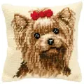 PN-0008538 Набор для вышивания крестом (подушка) Vervaco Yorkshire Terrier Йоркширский терьер