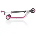 Самокат детский Globber Foldable Flow 125 Бело-Розовый