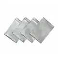 Пакеты с замками зип-лок 5x7см до замка, 250шт- 1 упаковка ,100 мкм, серые, полиэтилен .