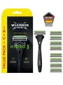 Wilkinson Sword / SCHICK Hydro 3 Skin Protection Regular / Бритвенный мужской станок с 9 сменными кассетами.