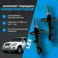 Комплект газомасляных передних амортизаторов LIFAN X60, TOYOTA Rav4, CHERY Tiggo T11