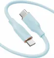 Кабель Anker 643 PowerLine III Flow USB-C to USB-C Cable 0.9m 100W - Blue