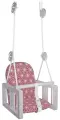 Качели детские подвесные LiLu розовый