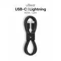 Кабель зарядный uBear Trend USB-C/Lightning, 1,2 метра