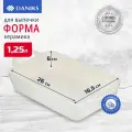 Daniks Форма для запекания керамическая прямоугольная, 36.9х19х7 см, Антарктида