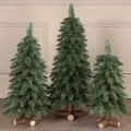 Искусственная елка Альпина Wood 90 см, ПВХ, с деревянной подставкой