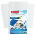 Файл-вкладыш с перфорацией Brauberg Extra 600 (А4, 60мкм, плотный глянцевый) 100шт. (229665), 4 уп.