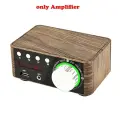 ICANING HiFi аудиоусилитель 50Вт Bluetooth 5.0, Wood grain