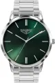 Наручные часы 33 element Basic, зеленый, серебряный