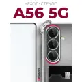 Комплект 2 в 1: Прозрачный чехол + стекло на Samsung Galaxy A56 / Самсунг Галакси А56 противоударный силиконовый
