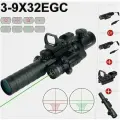 Оптический прицел 3 в 1 3-9X32 EG для охоты, страйкбола, пневматики крепление ласточкин хвост и Weaver
