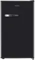 Холодильник Ascoli ADFRB90, однокамерный, ретро дизайн, цвет черный, 83x47x44 см