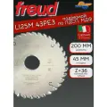 Пильный диск LI25M 43PE3 200x4,3-5,5x45 Z 36 KON/WZ Freud подрезной