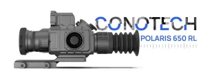 Тепловизионный прицел CONO POLARIS 650RL, тепловая матрица высокого разрешения