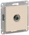 Розетка TV, бежевая, оконечная 1DB, Schneider Electric AtlasDesign (комплект 5шт)