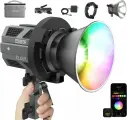 COLBOR CL60R RGB, 65 Вт, COB, непрерывное освещение, 27006500 К, полноцветный светодиодный студийный светильник с управлением через приложение