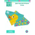 Двухсторонняя бандана на ошейник для собак Утята, размер L, Max&Molly