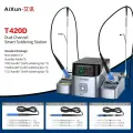 Aixun T420D интеллектуальная паяльная станция, C115 C210 C245 3 tip, AC 220V EU PLUG