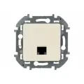 Legrand Информационная розетка RJ45 Cat 6 UTP Inspira слоновая кость 673831 для витой пары