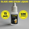 Жидкость для глазури низкотемпературная универсальная, 15 мл, GM Glaze Liquid