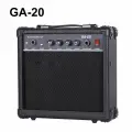 Гитарный комбоусилитель, черный, 20Вт, для электрогитары, с регулировкой тембра