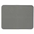 Коврик для сушки посуды, 40x30 см, резина, серый, Assist