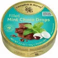 Конфеты леденцы Cavendish & Harvey Mint Choco Drops Мятный шоколад 130 г (из Финляндии)