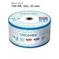 Диски CD-R CROMEX, 700 Mb, 52x, Bulk (термоусадка без шпиля), комплект 50 шт, 513773