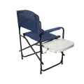 Кресло складное туристическое со столиком следопыт 585х450х825 мм / Стул складной походный стальной