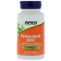 NOW Foods, TestoJack 300, 300 мг, 60 вегетарианских капсул