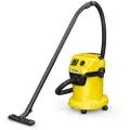 Пылесос промышленный KARCHER WD 3 P V-17/4/20, 1000 Вт, желтый