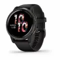 Смарт-часы Garmin Venu 2 33мм 1.3 AMOLED корп. черный рем. черный разм. брасл:135-200мм (010-02430-11)