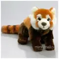 Leosco мягкая игрушка Красная панда, длина 30 см, реалистичный дизайн