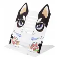 Подставка для книг и учебников фигурная BRAUBERG KIDS Puppy, регулируемый угол наклона, металл, 238058