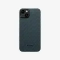 Чехол Pitaka MagEZ Case 4 для iPhone 15 Plus (6.7), черный/синий (Black/Blue Twill) 1500D
