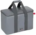 Термосумка сумка-холодильник RESTO 5523 grey, полиэстер, серая 23 л