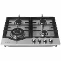 Газовая варочная поверхность K7 DEXP LD4GTSS, независимая установка, электроподжиг, газ-контроль