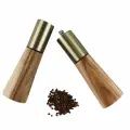 (1 комплект) Мельница для соли и перца крупного помола с нижней опорой
