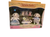 Набор Sylvanian Families Семья цветочных кроликов 5735, интерактивный, бежевый