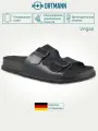 Обувь ортопедическая сандалии мужские черные VEGAS, арт. 7.02.2
