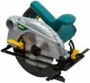 Пила дисковая 1300 Вт; 4700 об/мин; 190/20 мм; жел. опора; рез. накл; блок шпинд; коробка