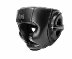 Шлем боксерский Clinch Contender Full Face черно-серый (размер XS)
