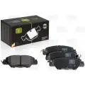 Дисковые тормозные колодки задние TRIALLI PF2507 для Mazda CX-5 (1 шт.) черный