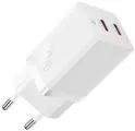 Сетевое зар. устр. Baseus GaN5 Pro Fast Charger C+C 40W CCGP180102 белое