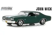 Модель коллекционная GREENLIGHT Chevrolet chevelle ss 396 1970 (из к/ф джон уик)