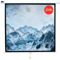 Экран для проектора SOK SCPSW-158x158 88 1:1 настенно-потолочный, ручной, матовый, белый