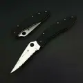 Нож складной туристический Spyderco Police серрейтор